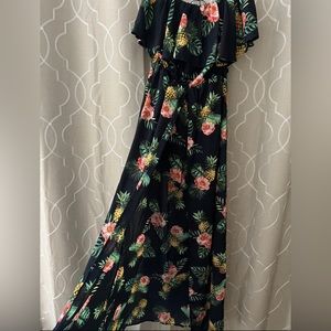 she and sky romper dress